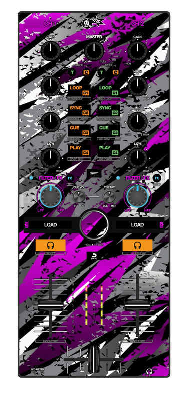 Reloop Mixtour Skin Sparkasm Pink